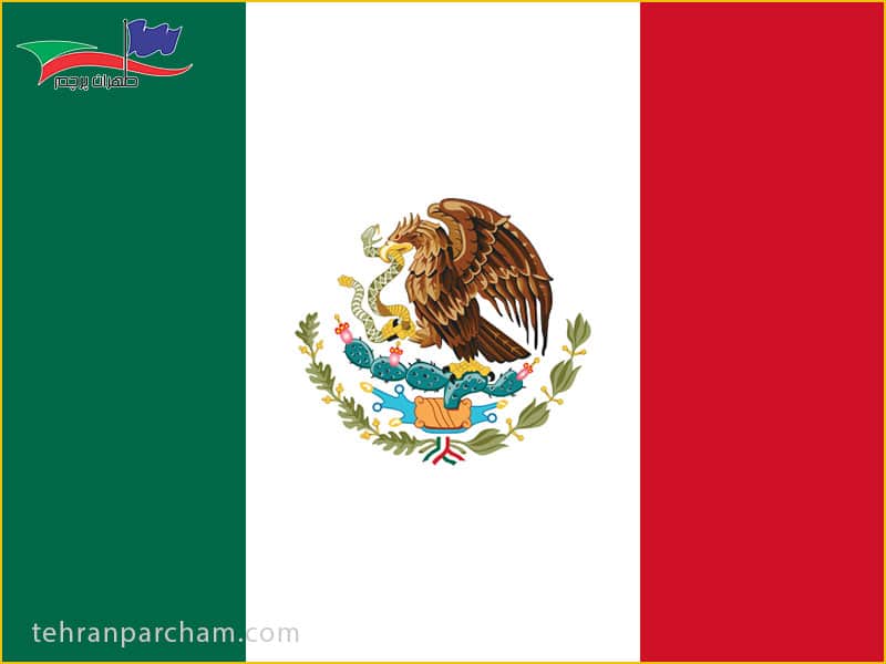 پرچم مکزیک زیباترین پرچم