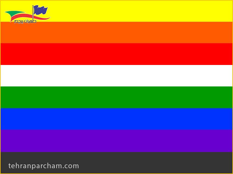 رنگ های که در پرچم کشورهای مختلف بیشتر استفاده میشوند.
