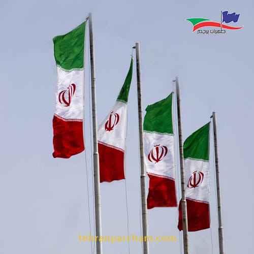 پرچم عمودی اهتزاز ایران